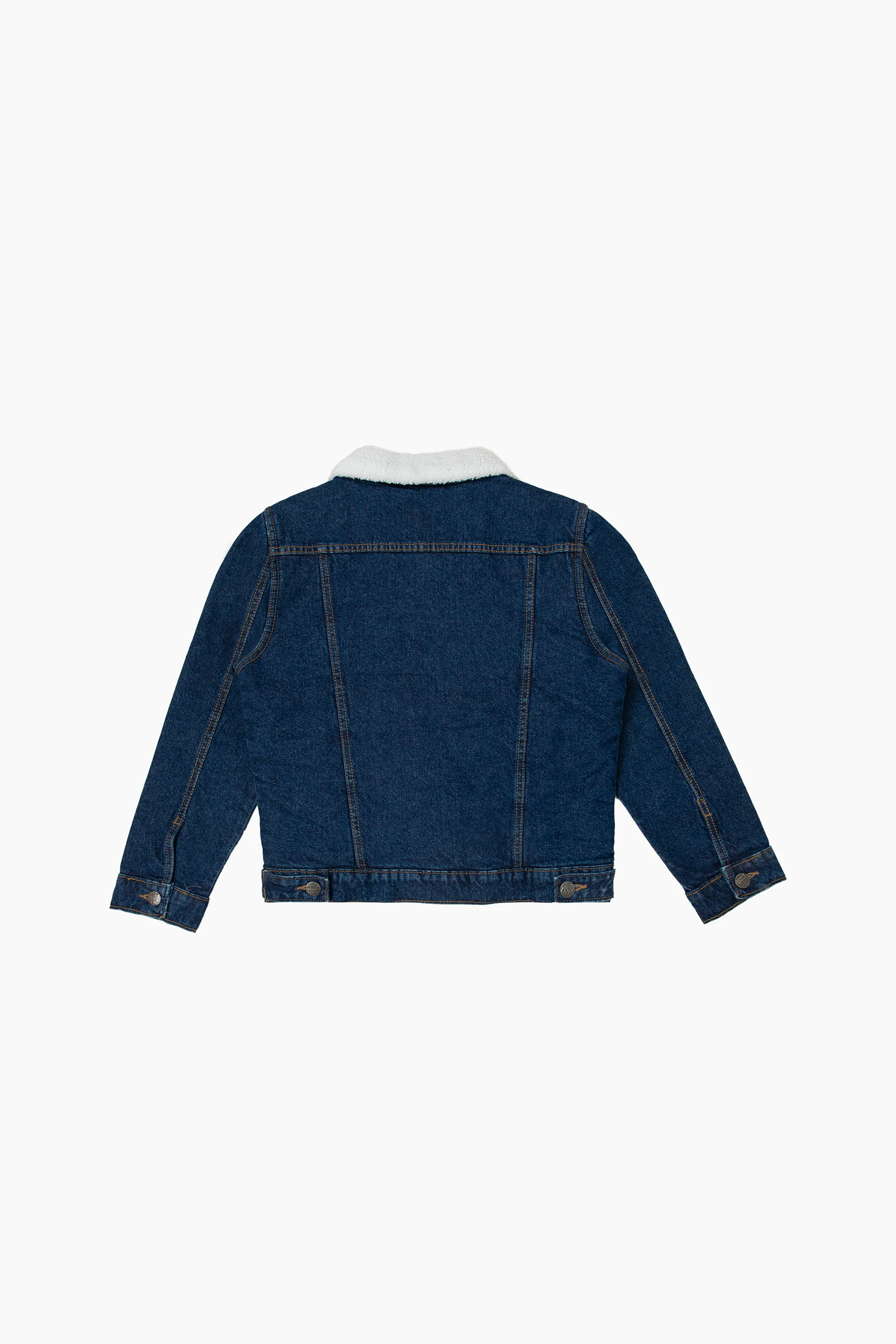 Denim Sherpa Jacket - Image 3