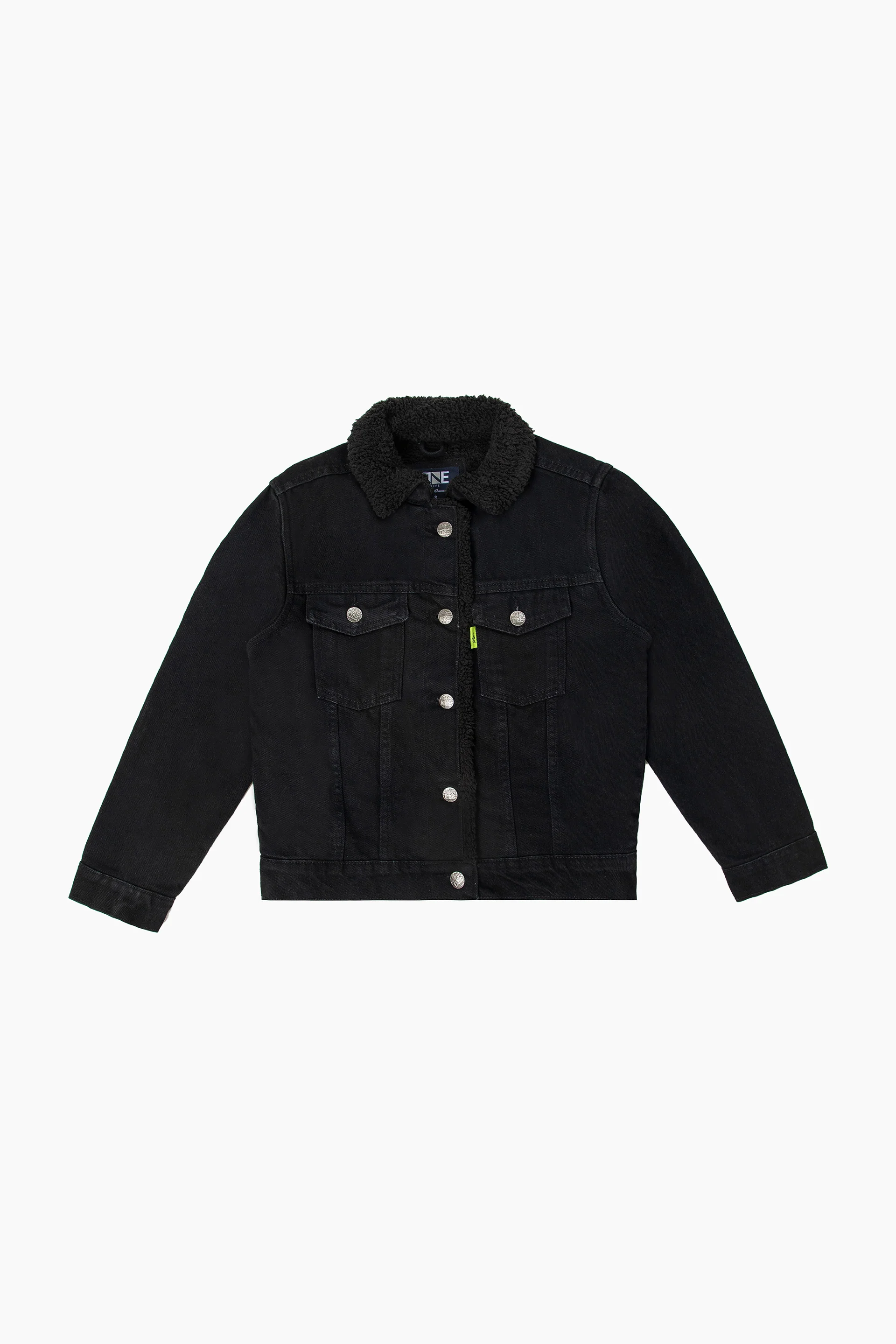Denim Sherpa Jacket