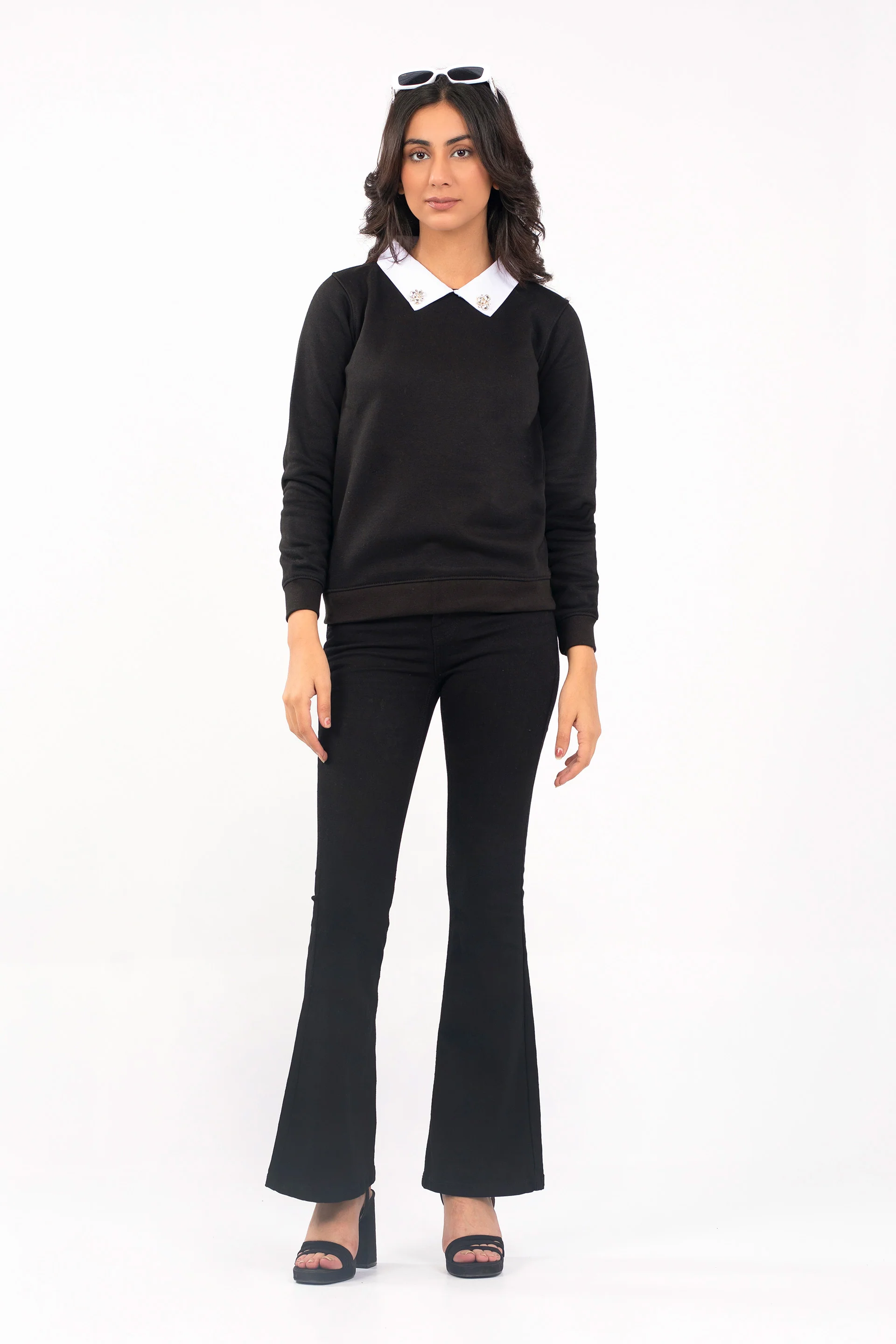 Collared Sweatshirt - Image 2
