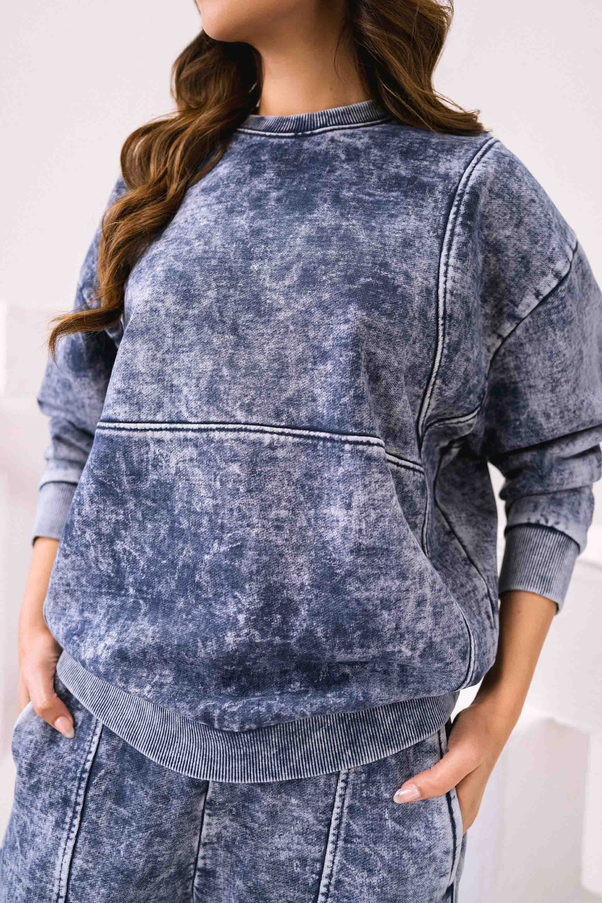 Multi Paneled Sweatshirt - Image 2