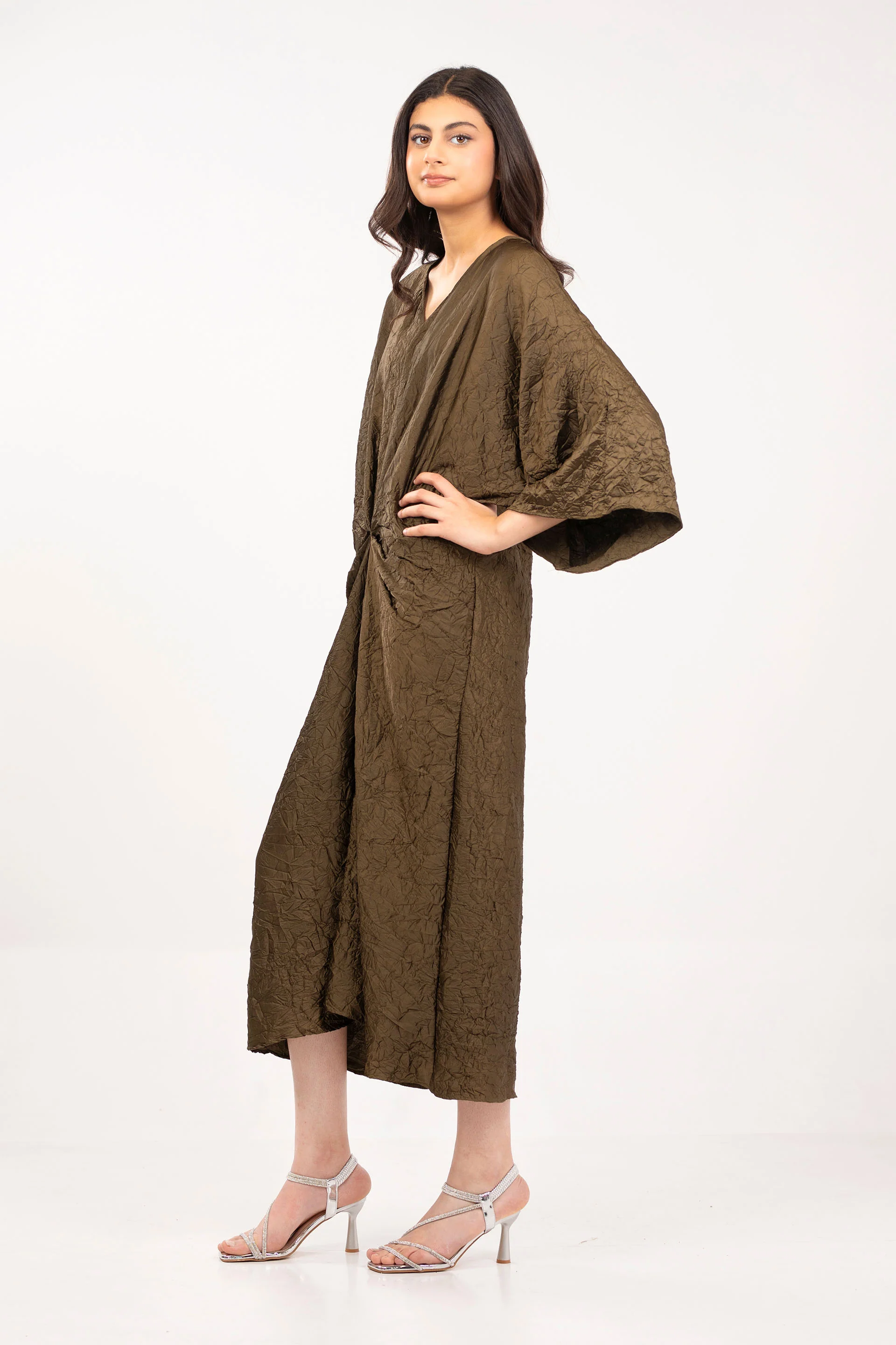 Crushed Kaftan Dress - Image 5