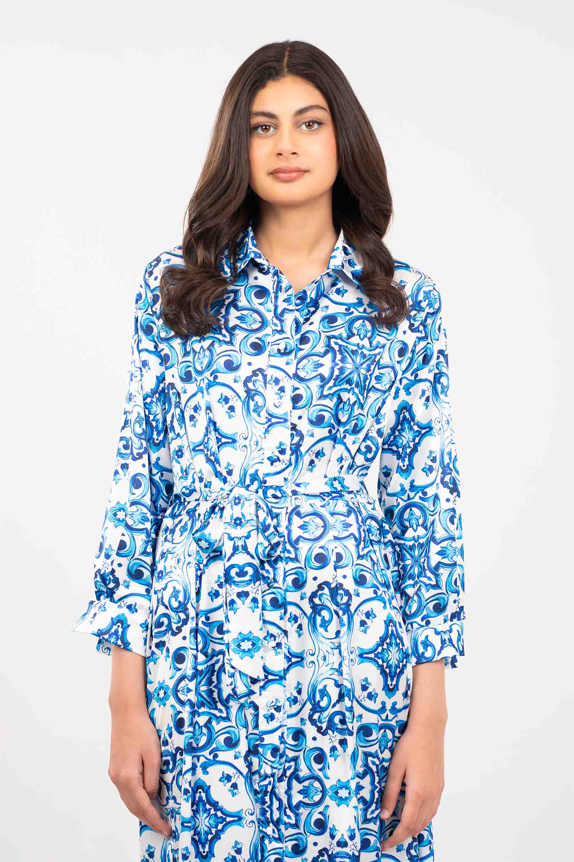 Printed Volume Dress - Image 2