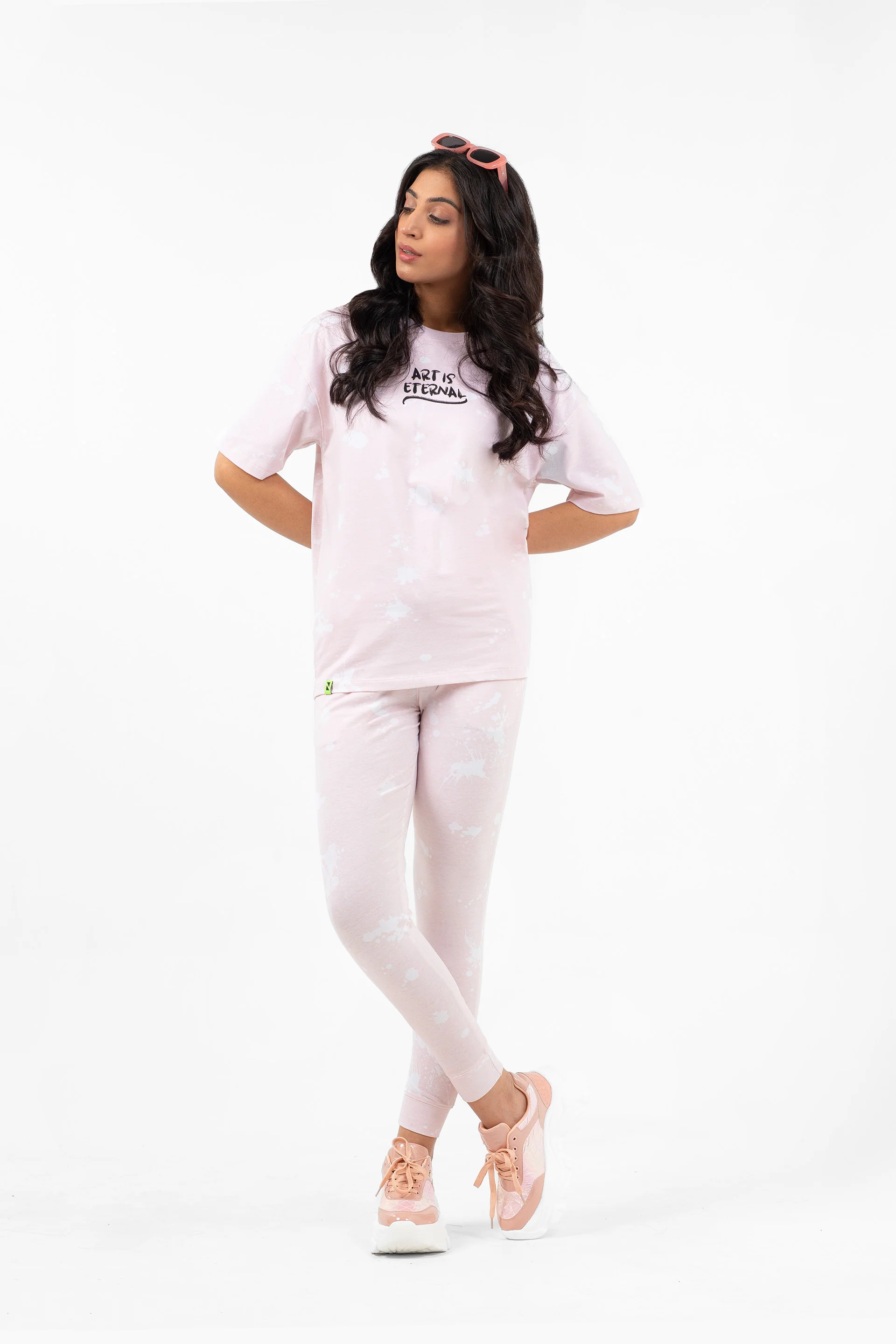 Splatter Tee Pink - Image 2