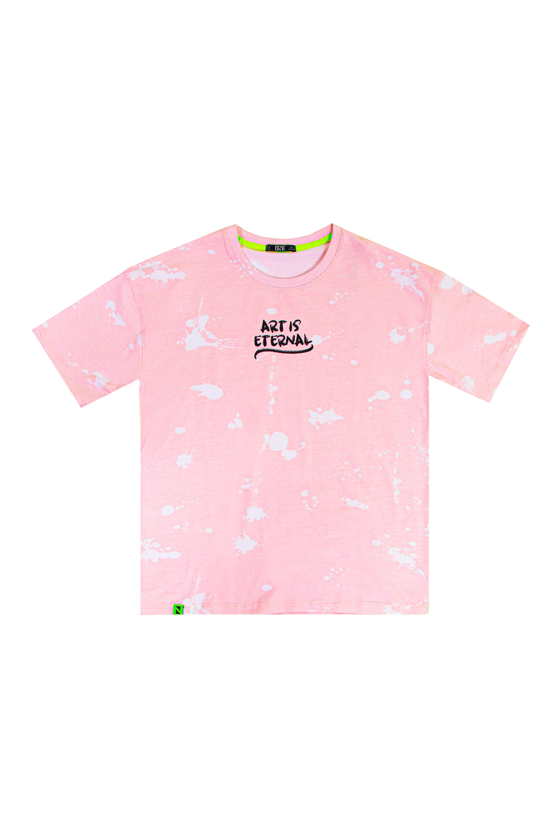 Splatter Tee Pink - Image 3