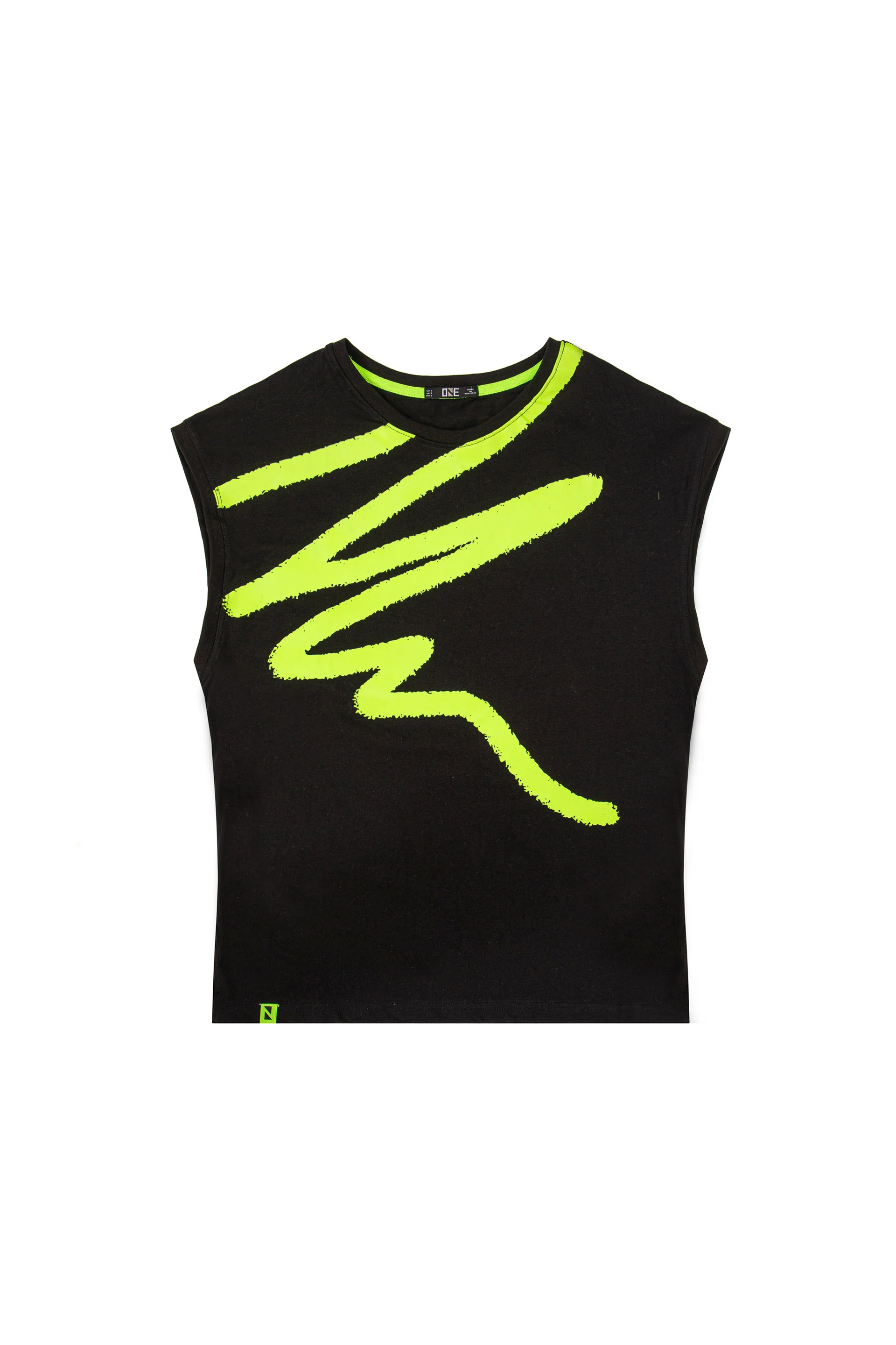 Graphic Top Black - Image 3