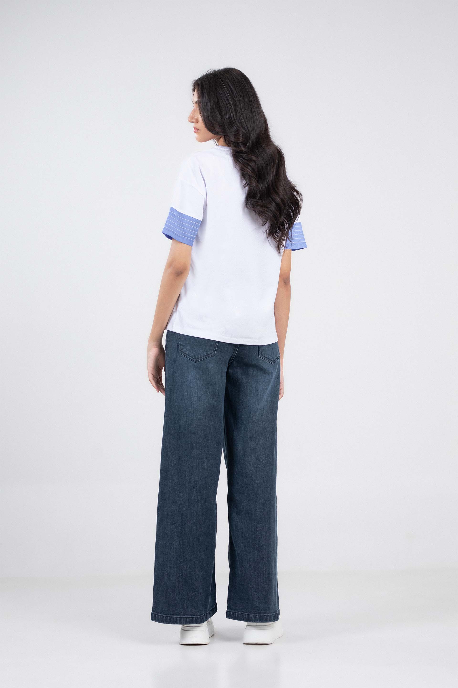 Contrasting Tee - Image 4
