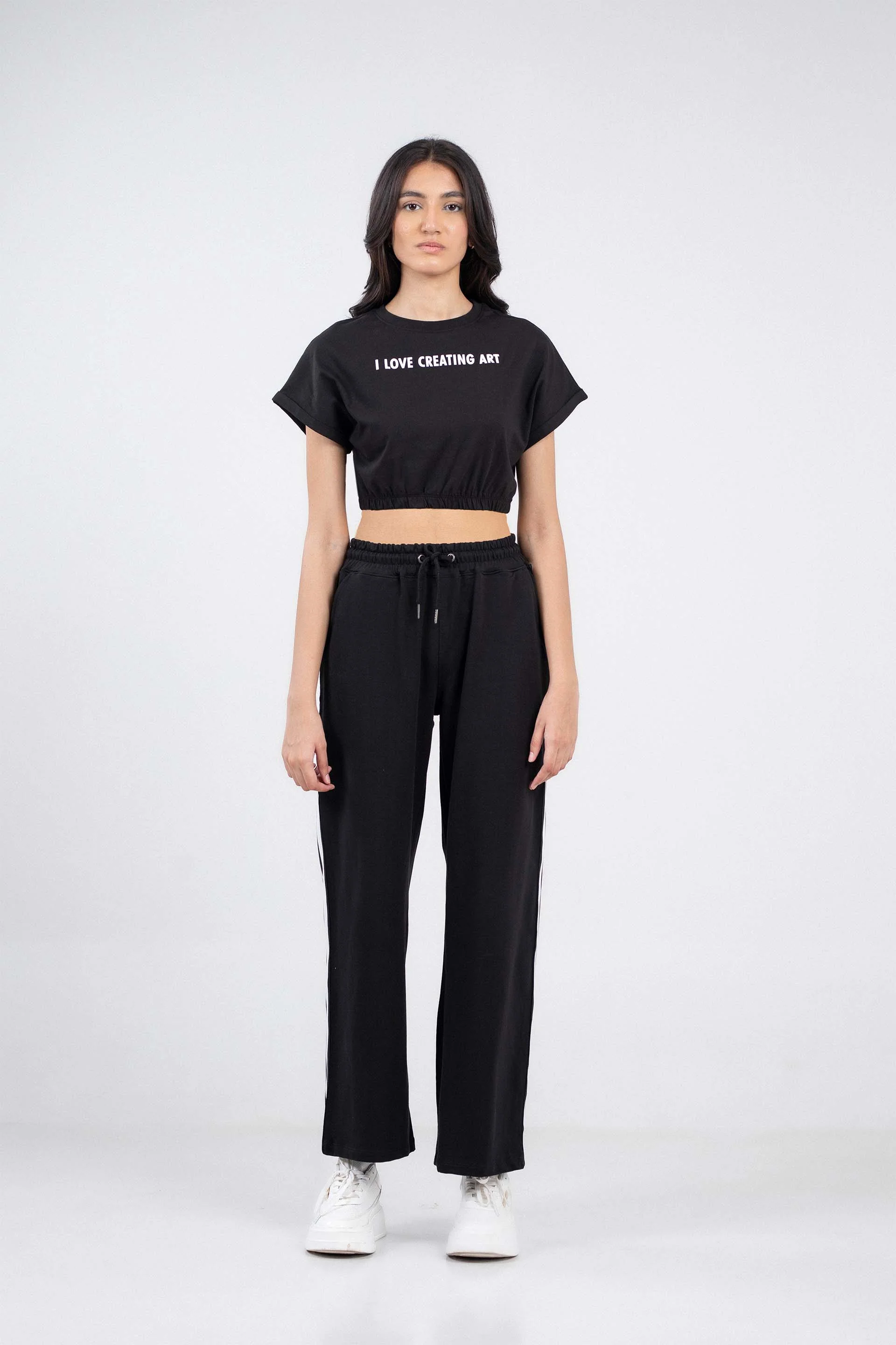 Cropped Statement Tee - Image 2