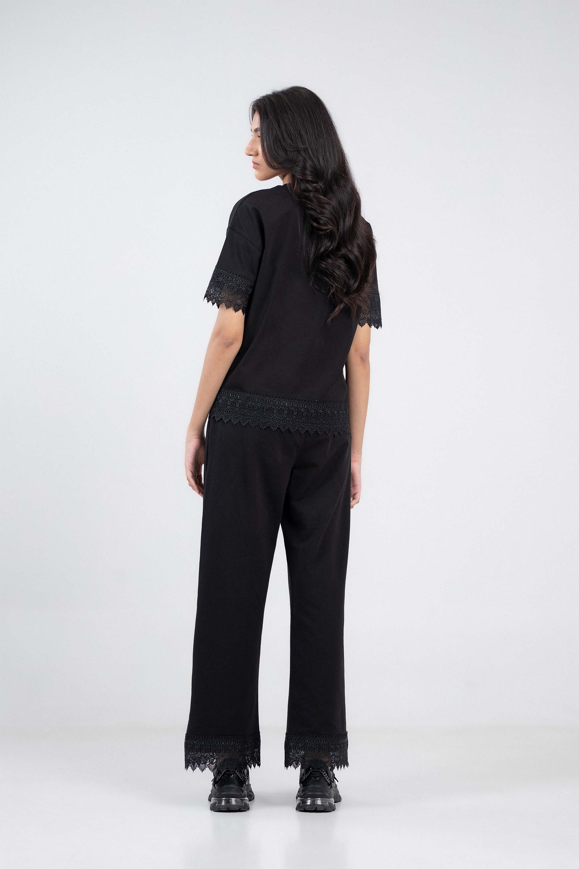 Embroidered Lace Tee - Image 3
