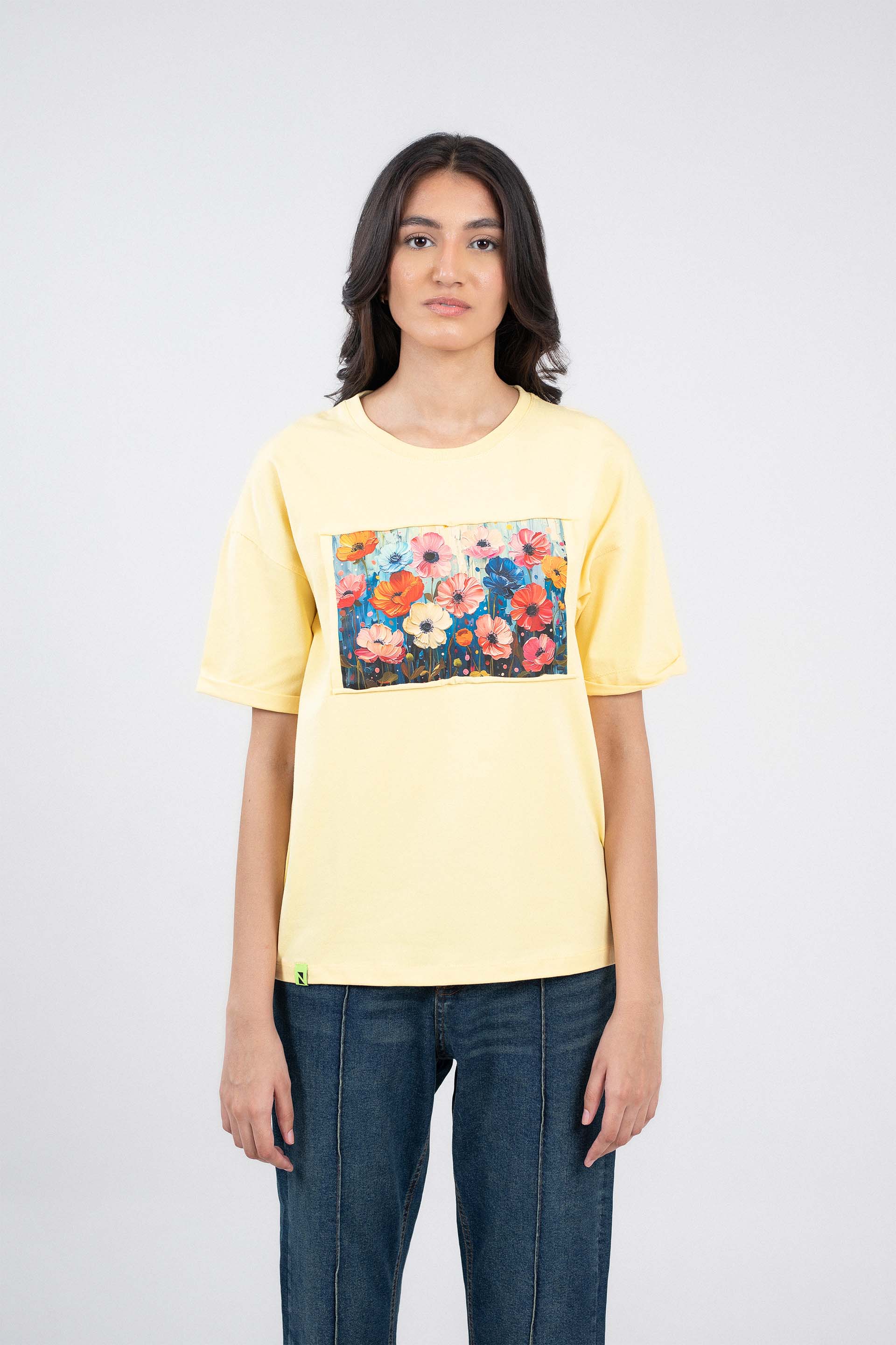 Printed Patch Tee