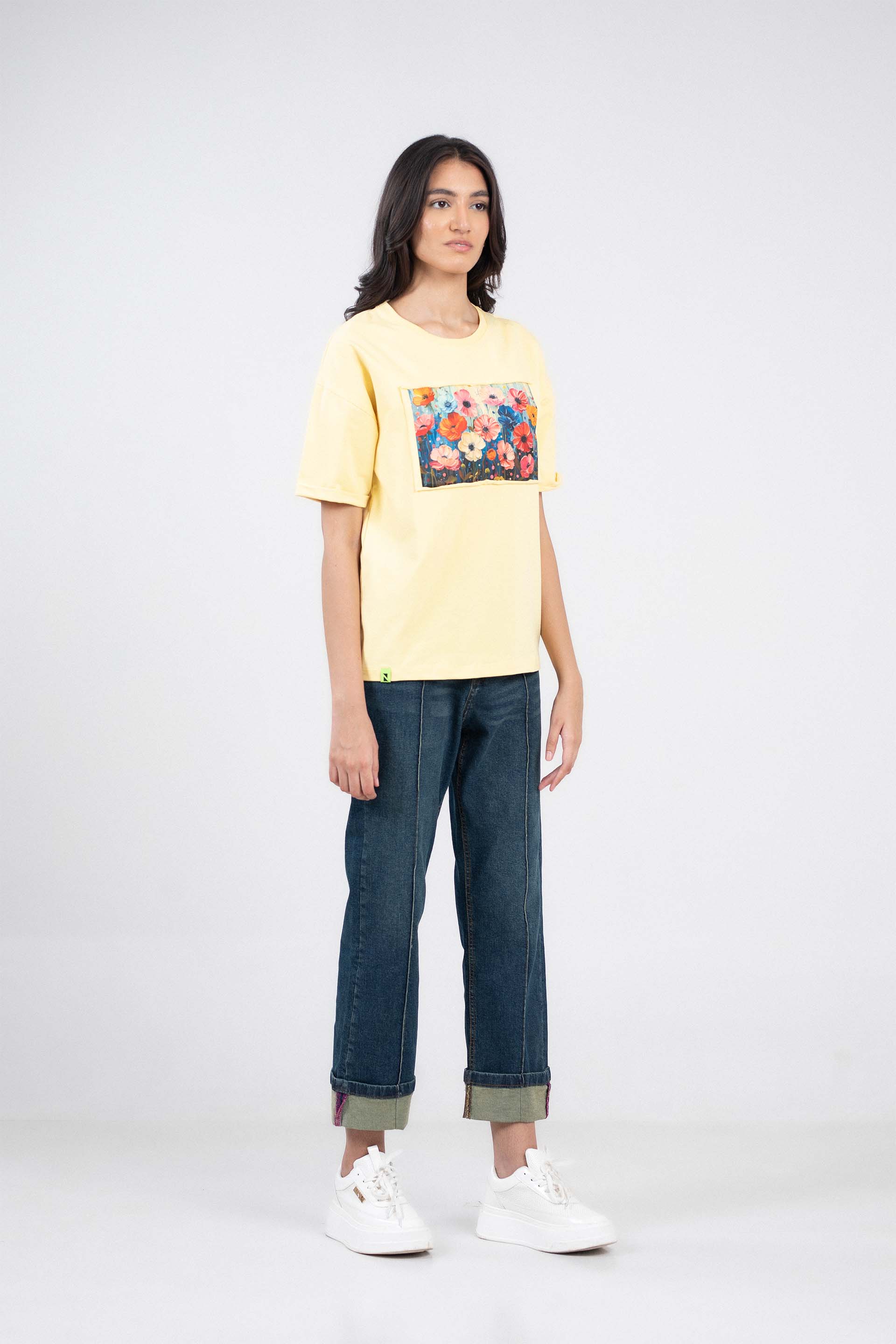 Printed Patch Tee - Image 3