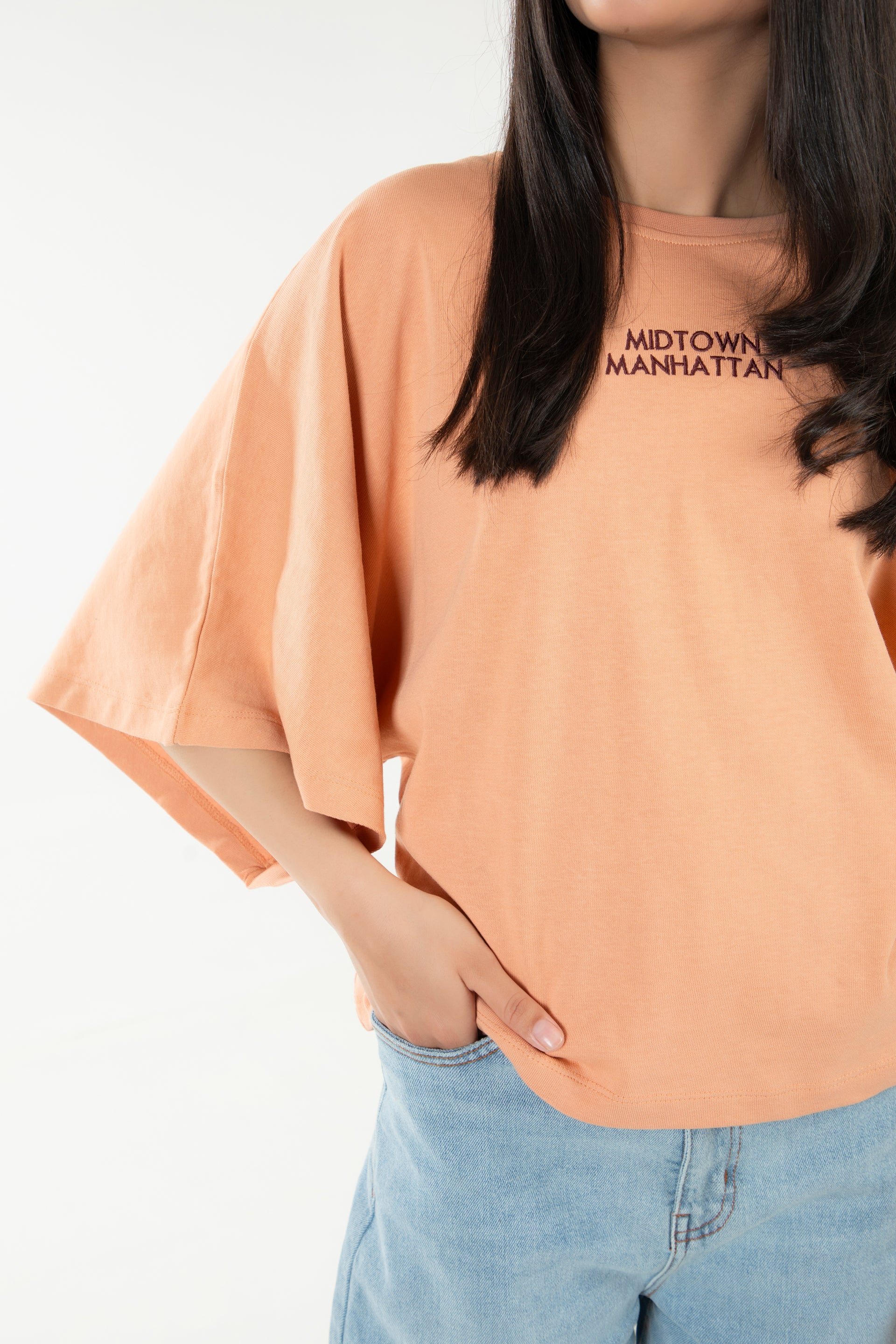 Embroidered Kimono Tee - Image 2