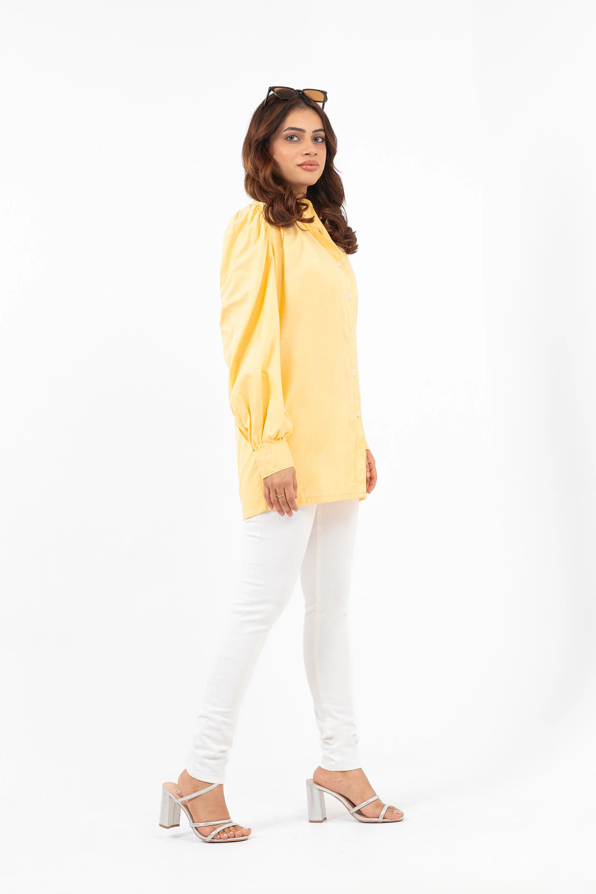 Button Down Shirt Orange - Image 2