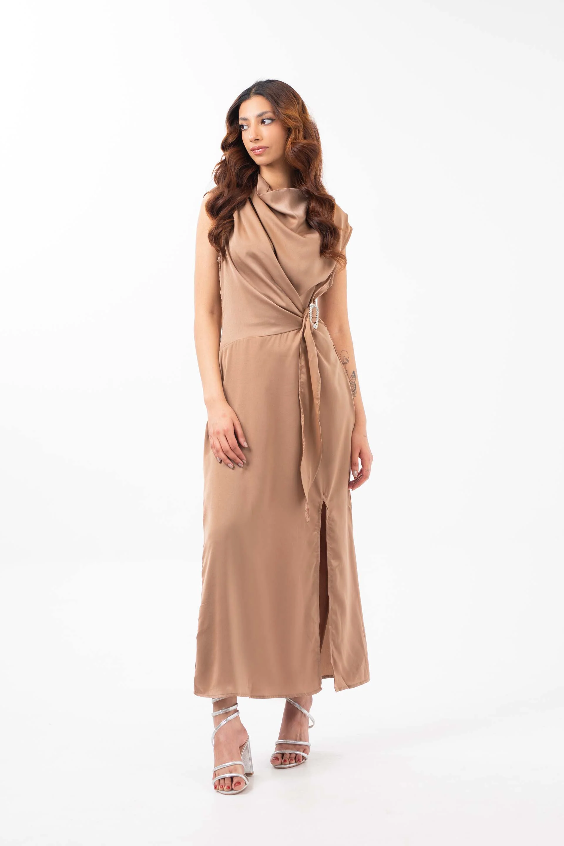 Belted Dress Copper - Image 2