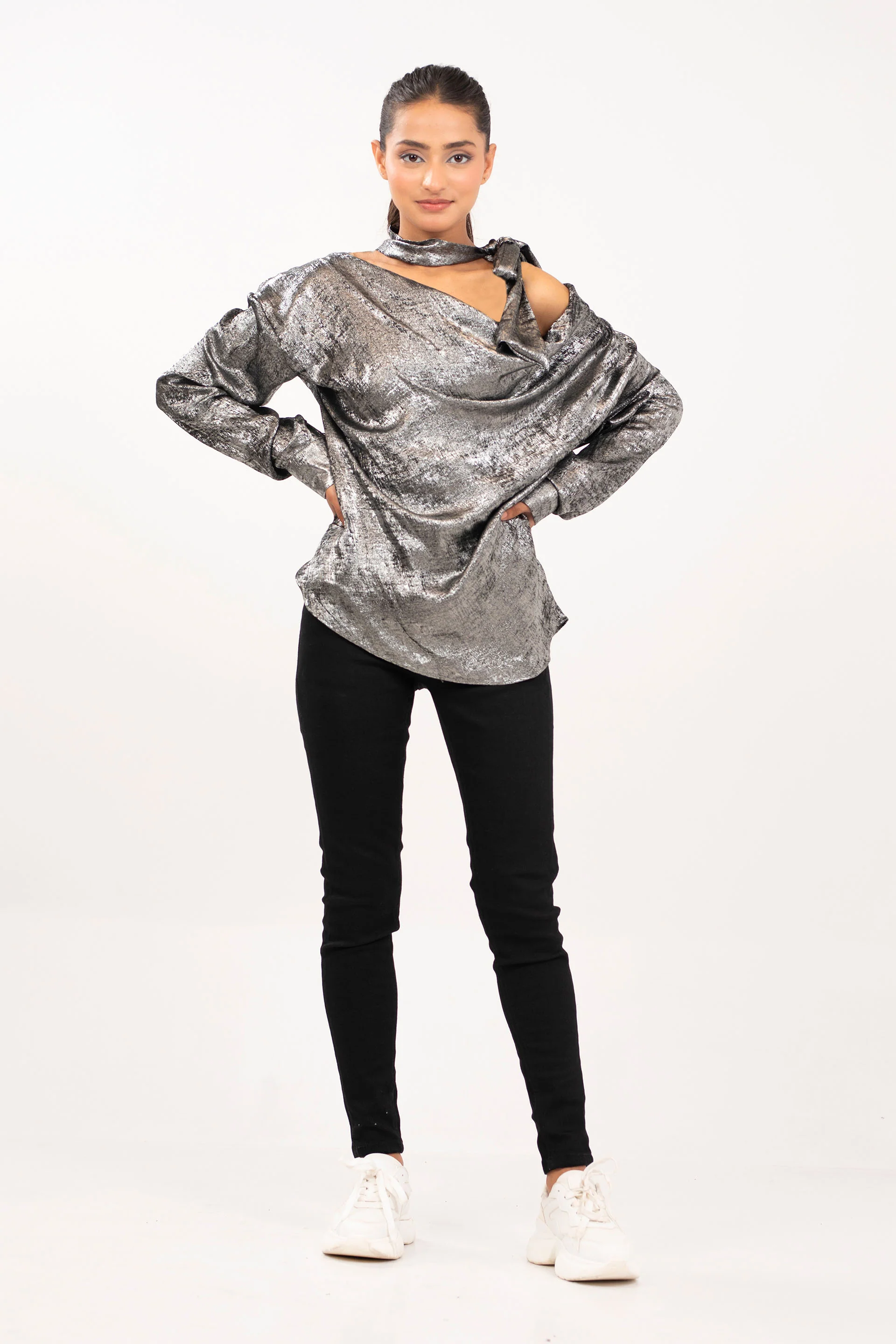 Cowl Neck Top - Image 2
