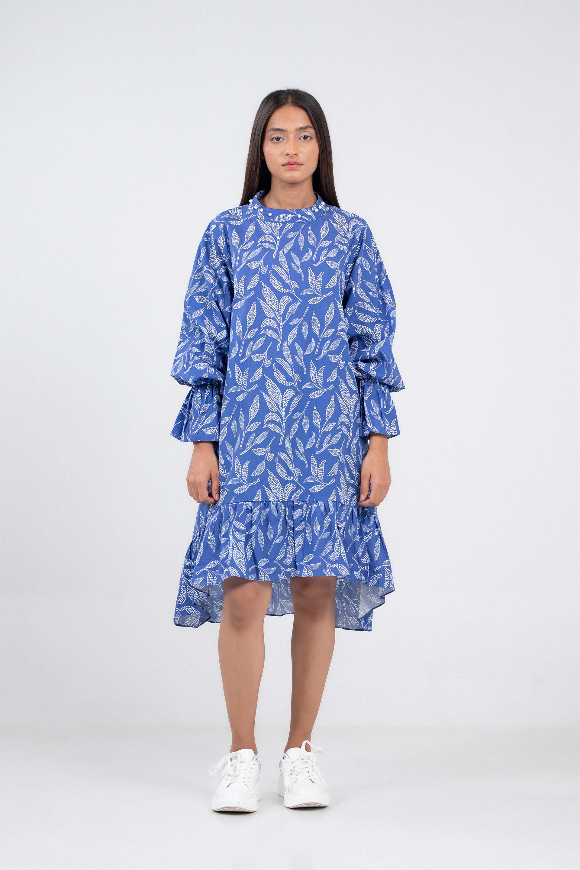 Frilled Flare Dress - Image 2