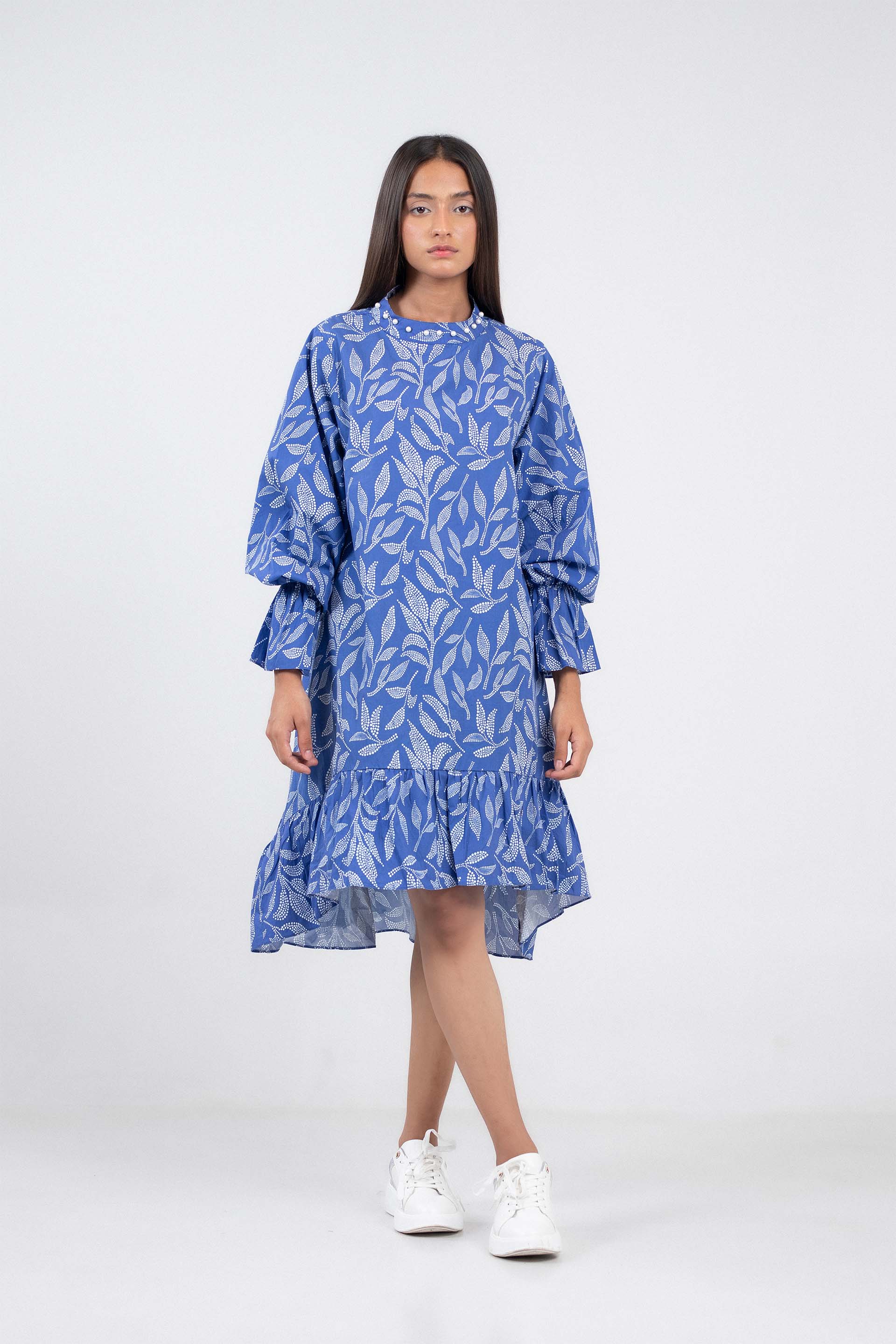 Frilled Flare Dress - Image 3