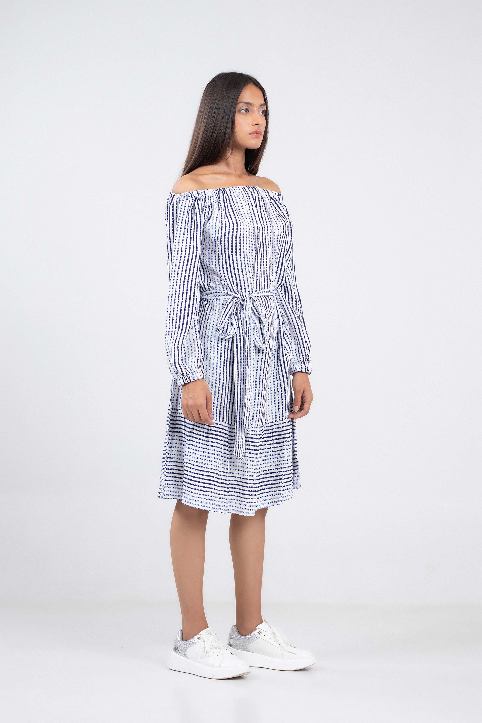 Printed Long Dress - Image 3